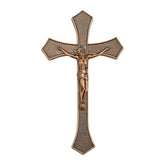 Crocifisso Monumentale in Ottone, 23 x 13,5 cm